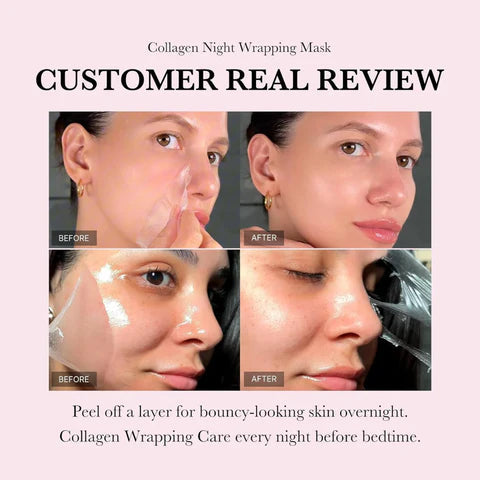 Buy 1 Get 1 Free Collagen Night Wrapping Mask
