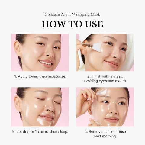 Buy 1 Get 1 Free Collagen Night Wrapping Mask