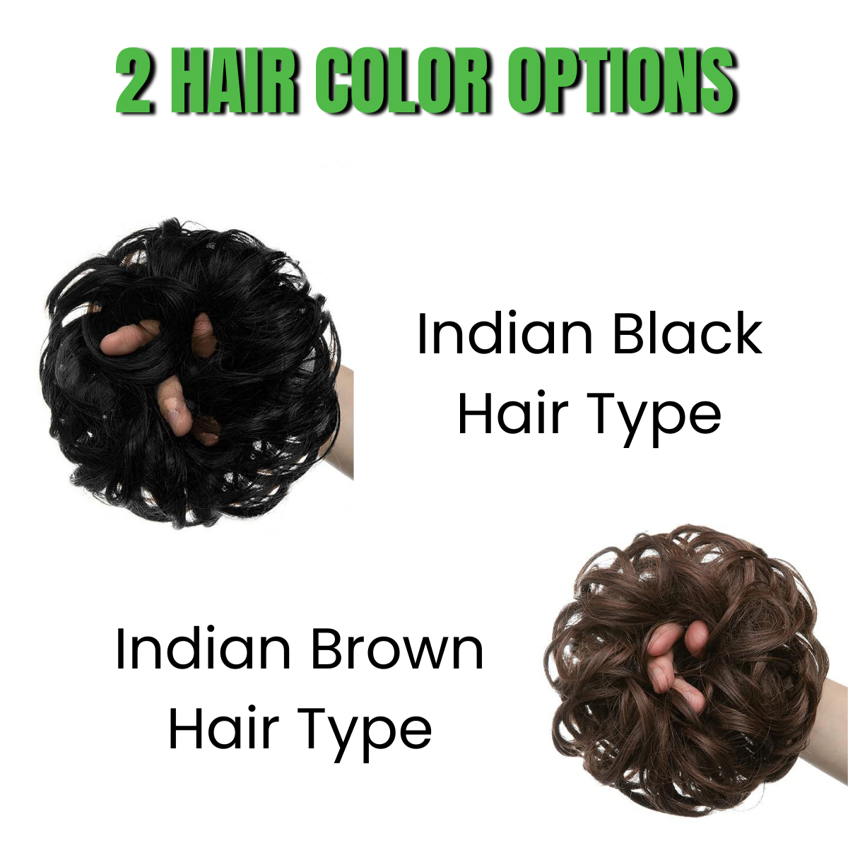 (Buy 1 Get 1 Free) Hair Bun Extension | Juda For Women - Pack of 2