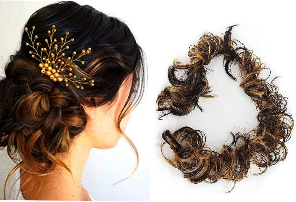 Buy 1 Get 1 Free - Frill Hair Extension - Messy Hair Frill Braid Extension
