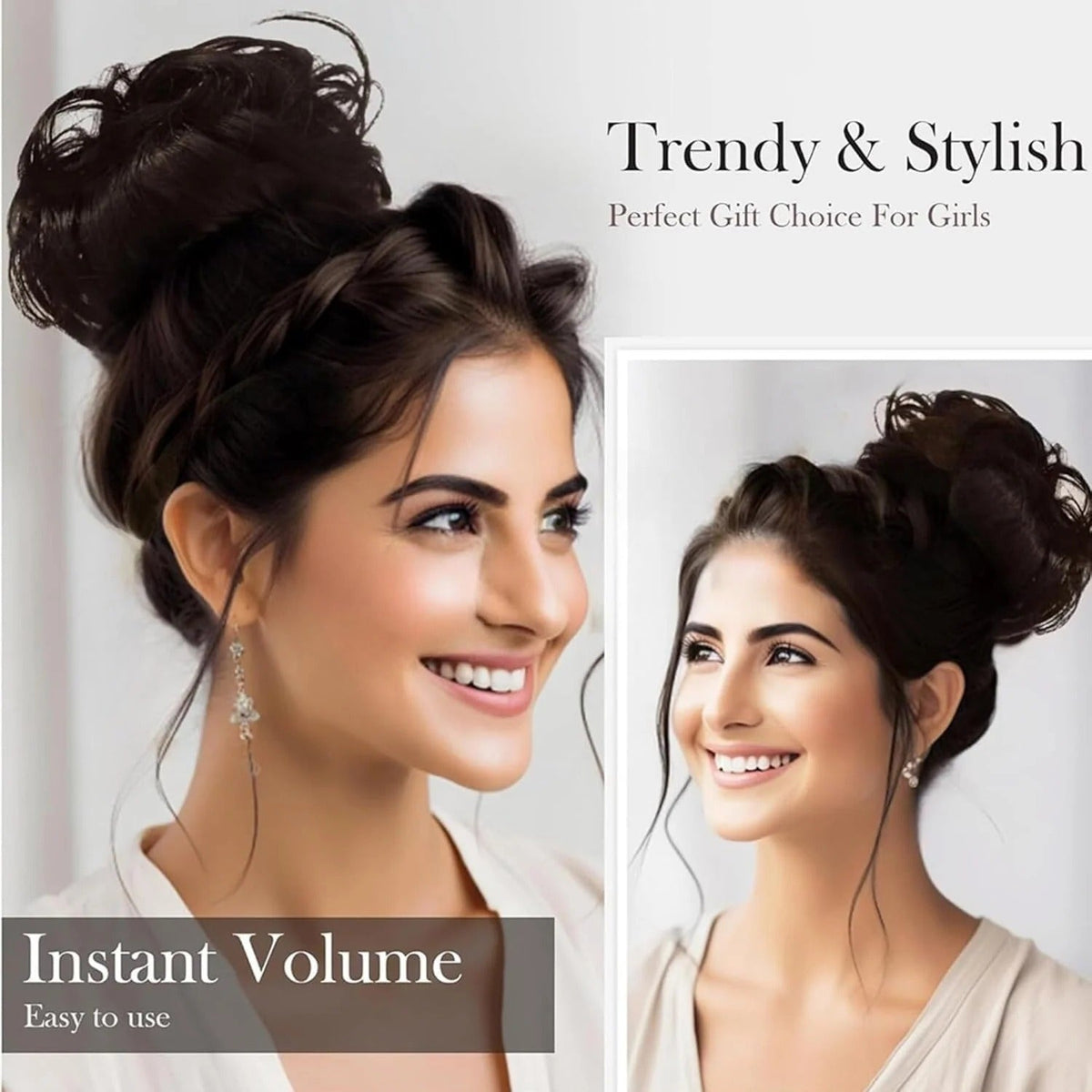 Buy 1 Get 1 Free - Frill Hair Extension - Messy Hair Frill Braid Extension